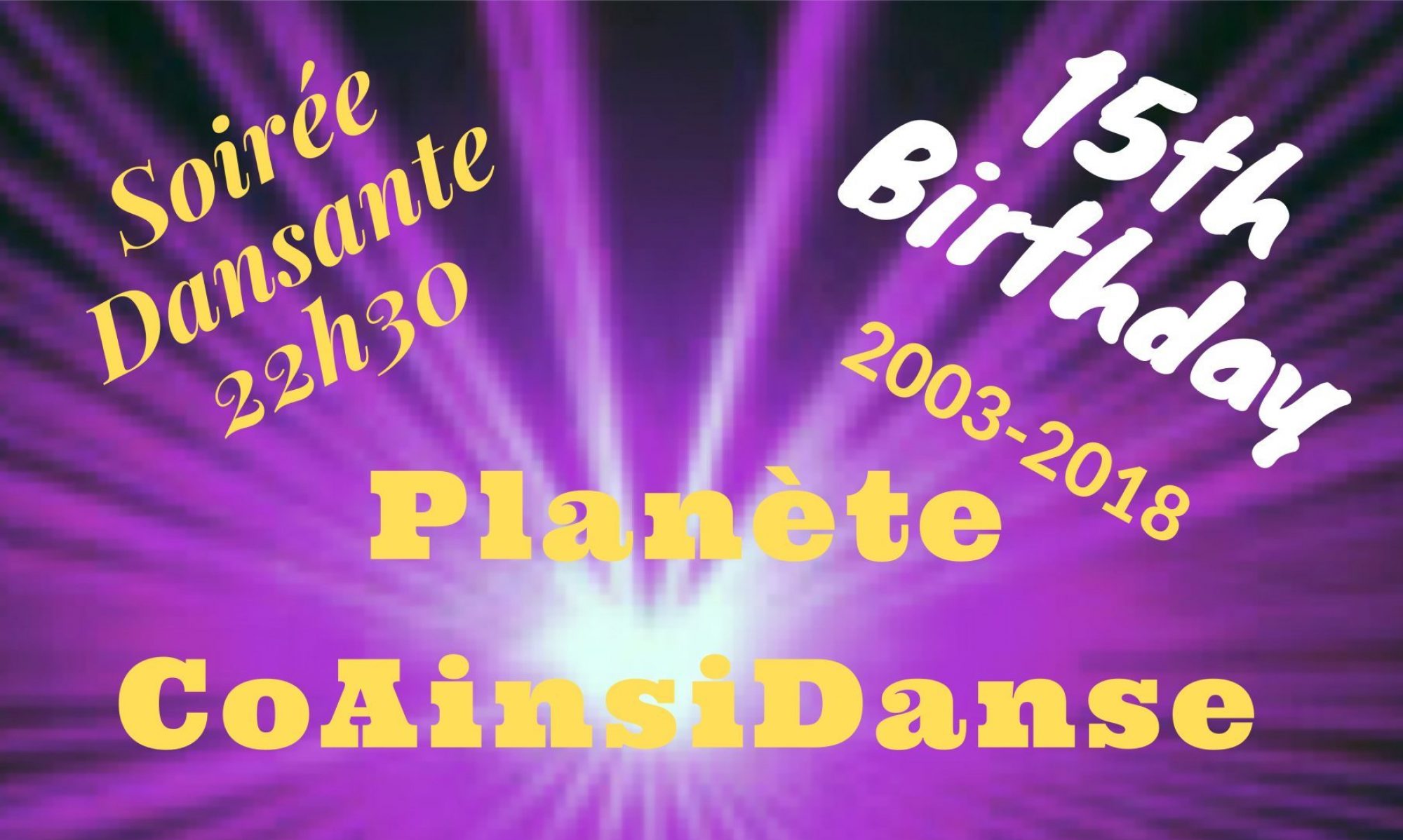 Co Ainsi Danse 15 ans déjà !